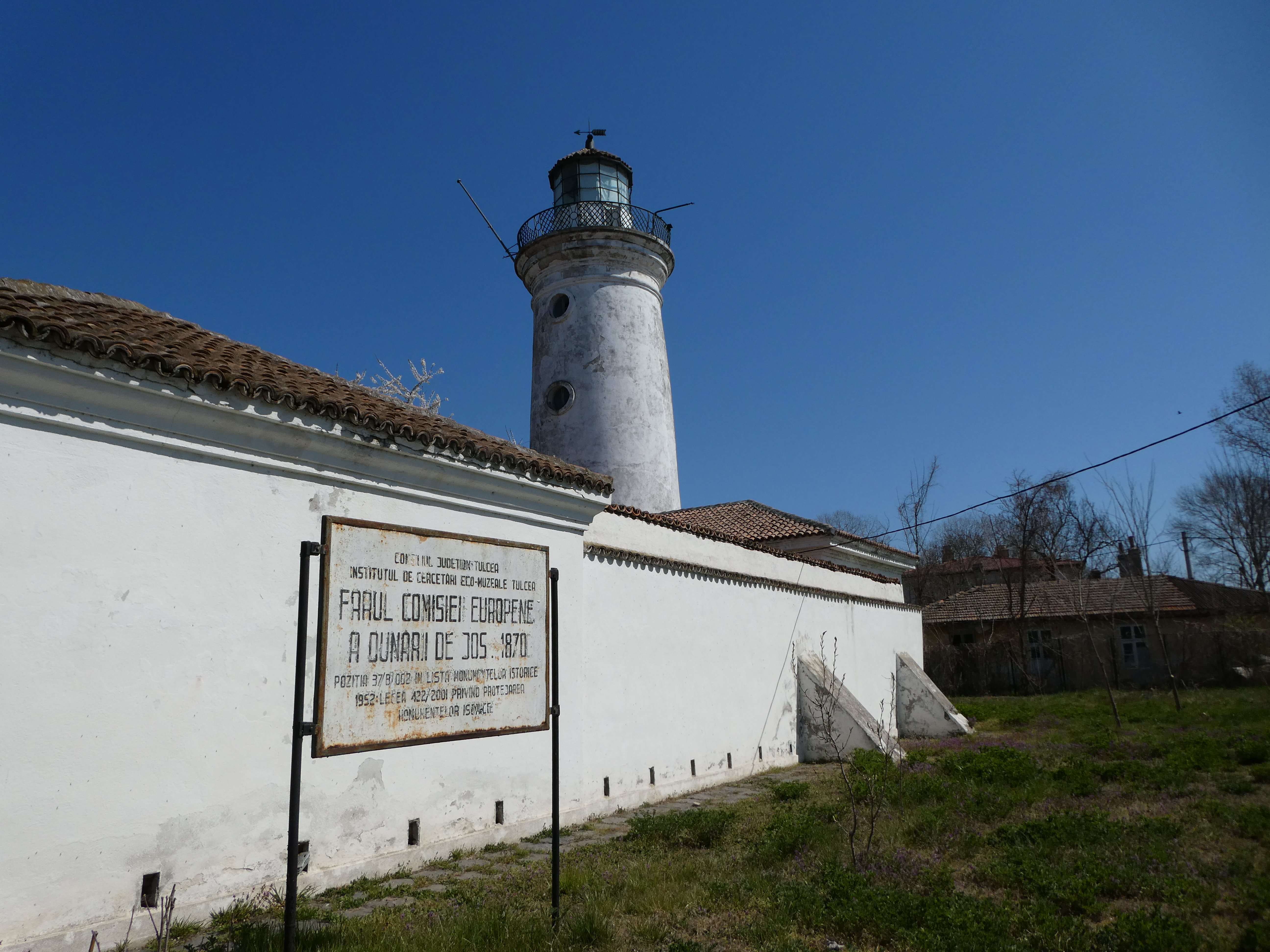 CED lighthouse in Sulina, built 1870