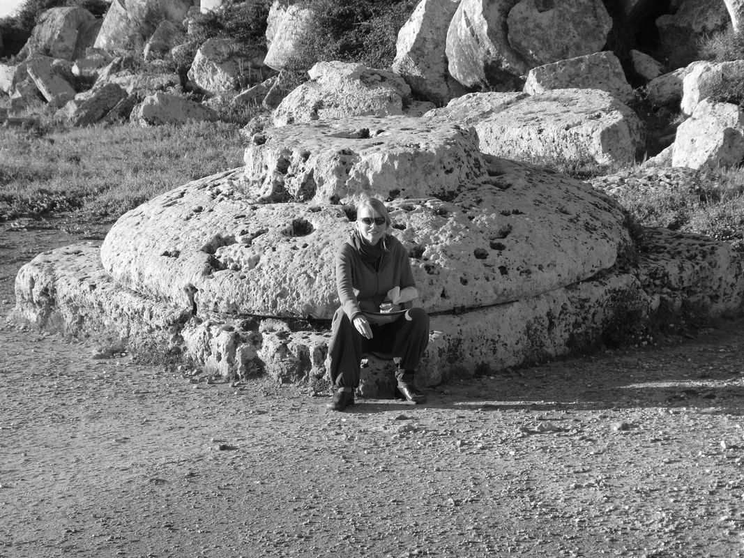 Remains of the gigantic Olympeion, Selinunte